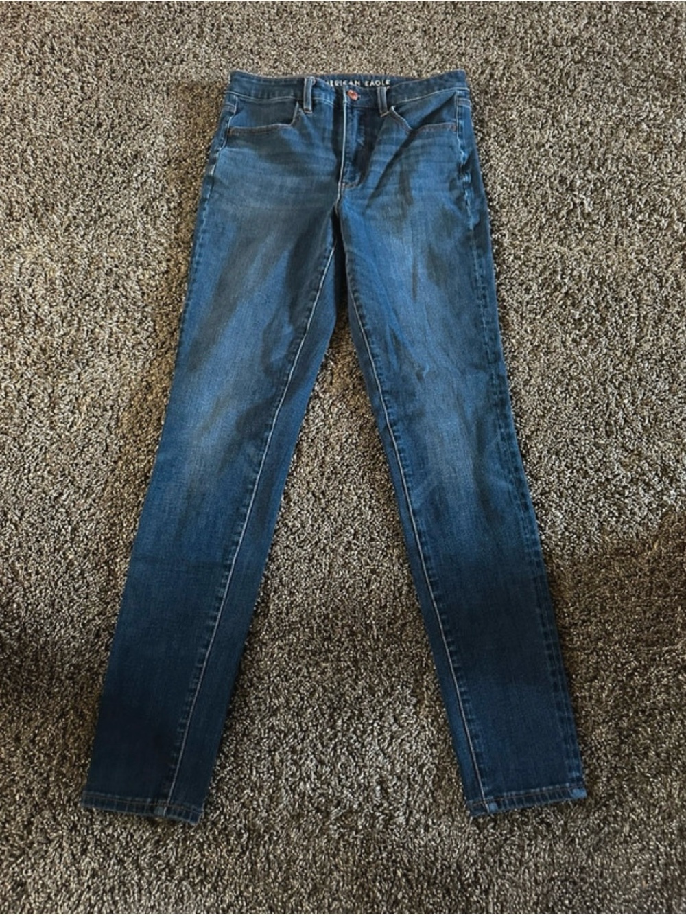 American Eagle Outfitters Women’s Skinny Jeans - Dark Blue